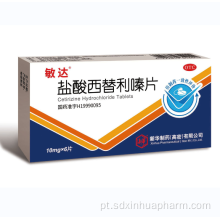 Comprimidos de cloridrato de cetirizina à venda